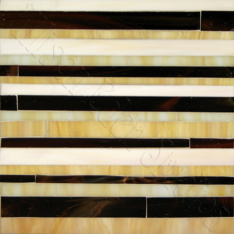 Allison Eden Studios Stripes choc bone wm