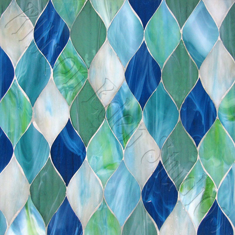 Allison Eden Studios TheFez BlueGreen mosaic tile wm
