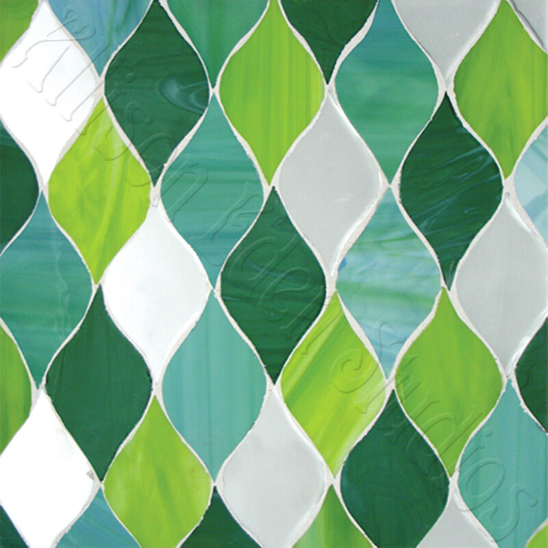 Allison Eden Studios TheFez BlueGreenBrushedMirror wm