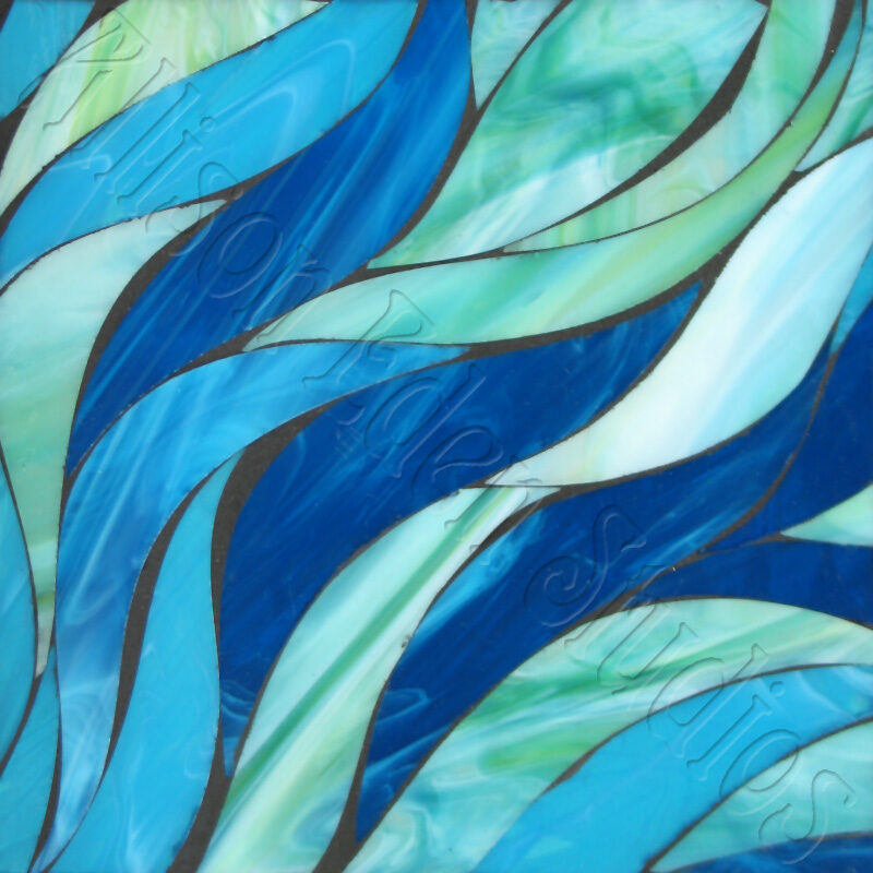 Allison Eden Studios Waves BlueGreen wm