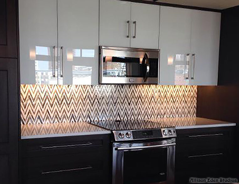 Allison Eden Studios Zig Zag kitchen backsplash wm