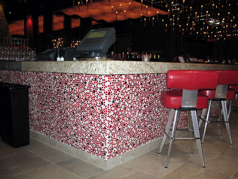 Allison Eden Studios bubbles bar corner