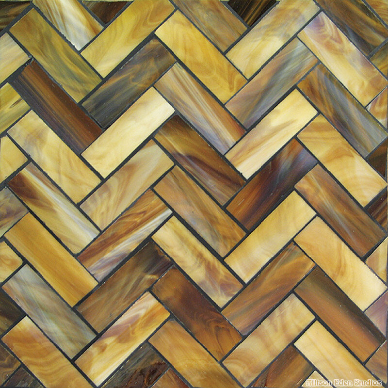 Allison Eden Studios choc Herringbone blend wm