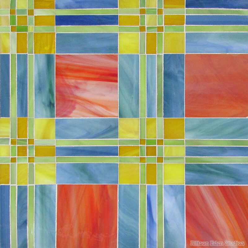 Allison Eden Studios funky plaid wm