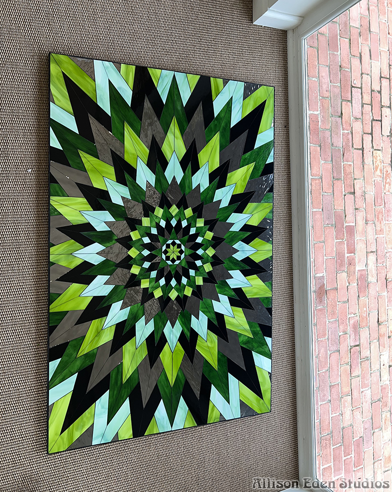 Allison Eden Studios mosaic kaleidoscope oscar molina gallery