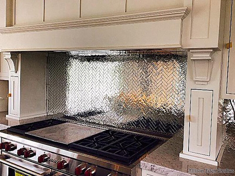 Allison Eden Studios ripple mirror herringbone