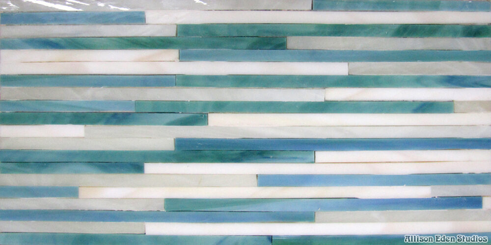 Allison Eden Studios skinny grass blue green white bone wm