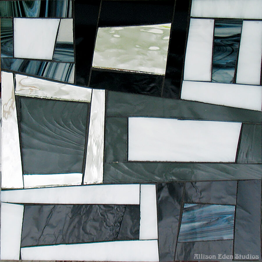 Allison Eden Studios smoke wht mirror Tiki Blocks wm