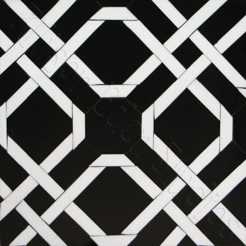 Parquet Black and White