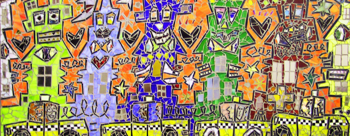 Allison Eden James Rizzi Buildings and Taxi Cabs wm