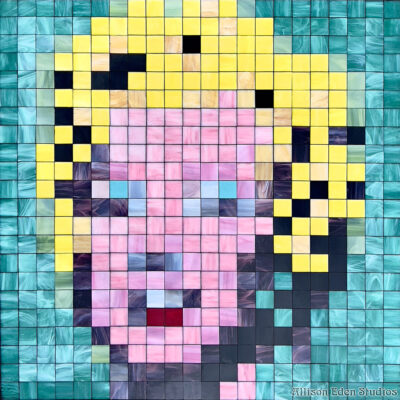 Allison Eden Studios Blonde 1 Marilyn Monroe Mosaic