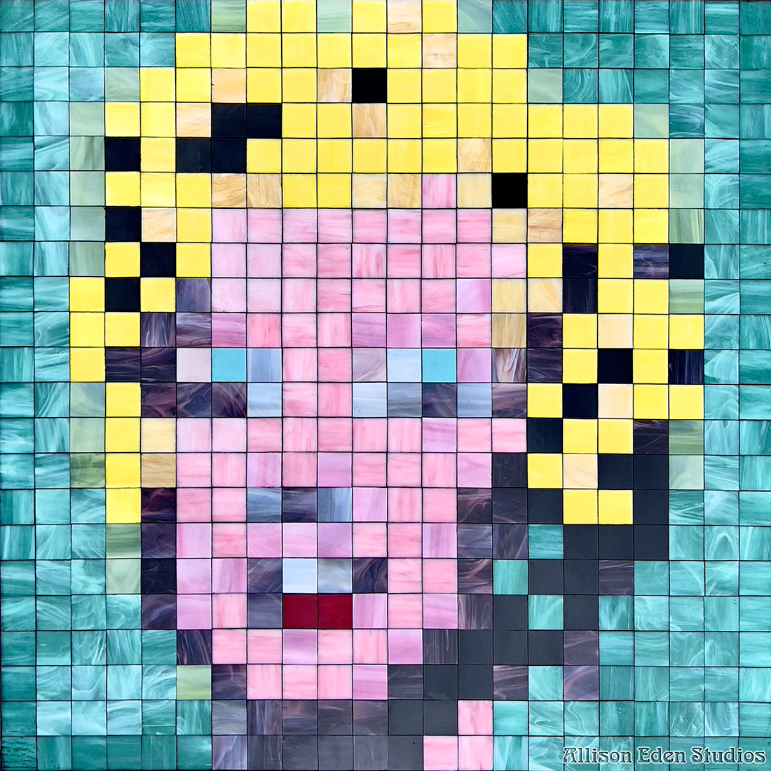 Allison Eden Studios Blonde 1 Marilyn Monroe Mosaic