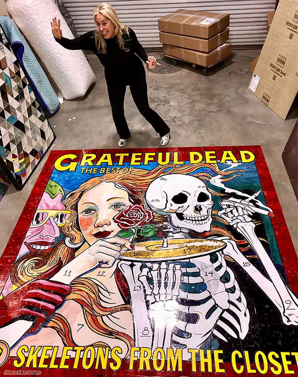 Allison Eden Studios Grateful Dead Mosaic wm