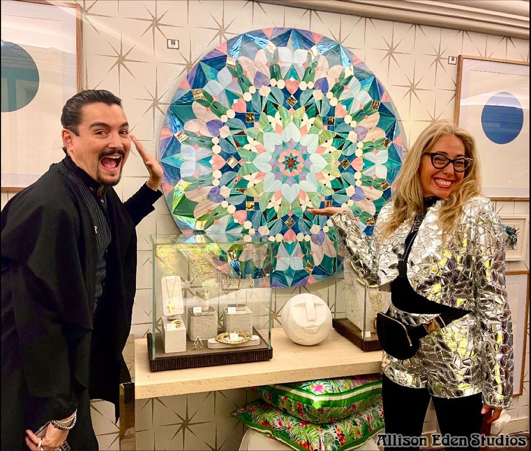 Allison Eden Studios- Kaleidoscope at Bergdorf Goodman