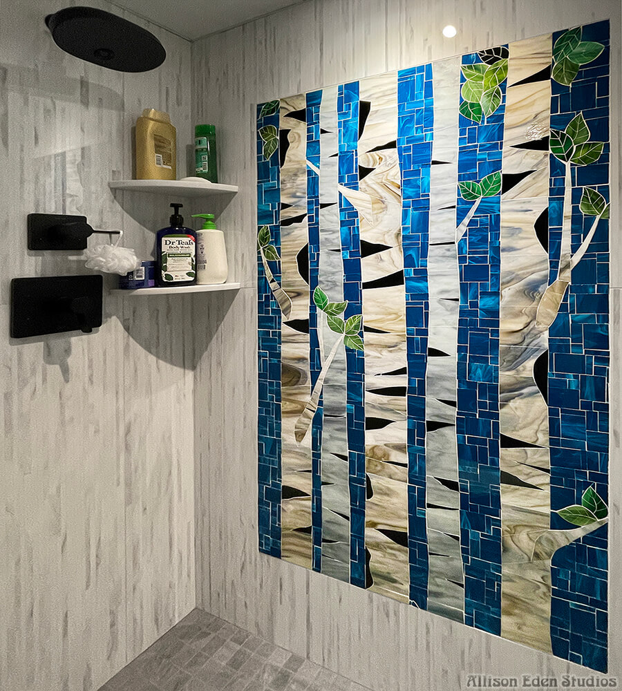 aspen cobalt shower