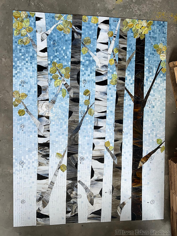aspen numbered sections