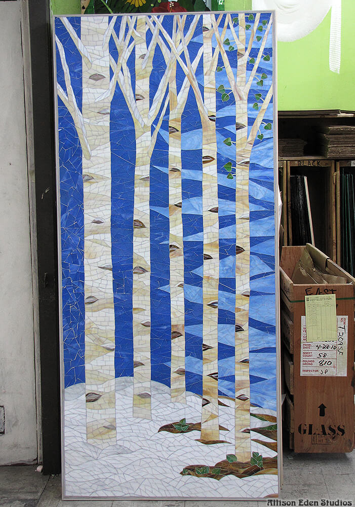 aspen snow mural