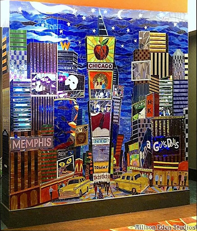 Allison Eden Studios- Aqueduct Casino Mosaic Times Square Mural
