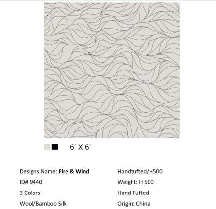 3 Allison Eden Studios Fire & Wind Carpet