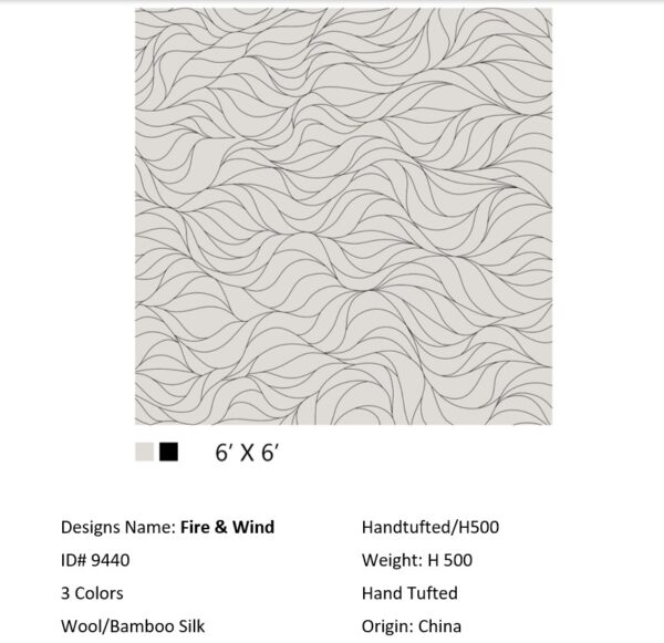 3 Allison Eden Studios Fire & Wind Carpet