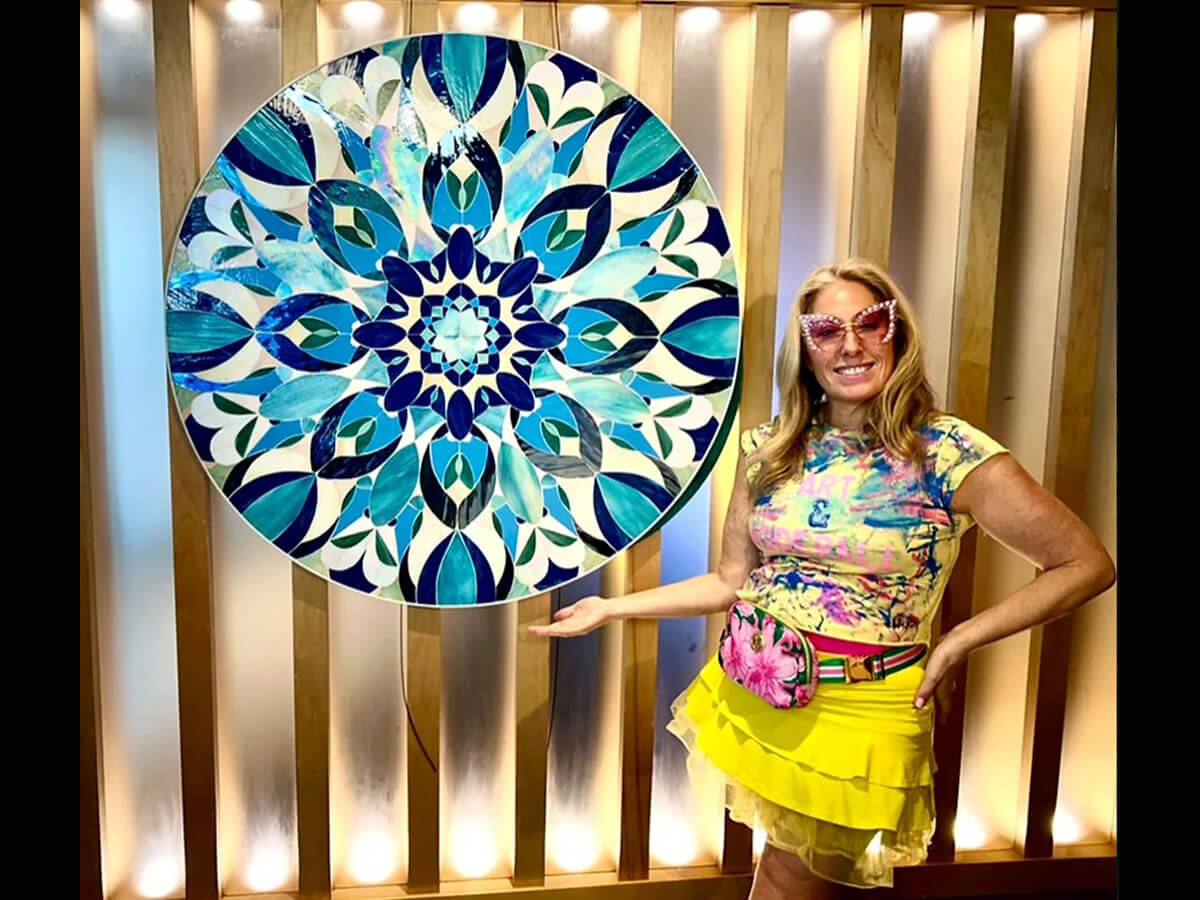 Allison Eden Studios Kaleidoscope blue Shinji wm wide