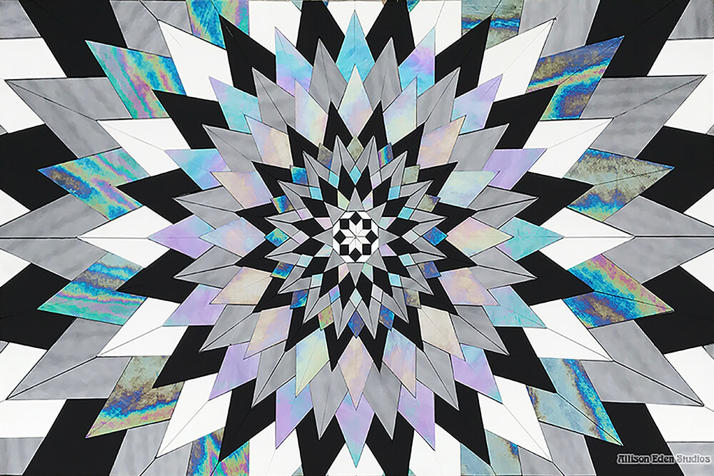 Allison Eden Studios Kaleidoscope in Grays wm