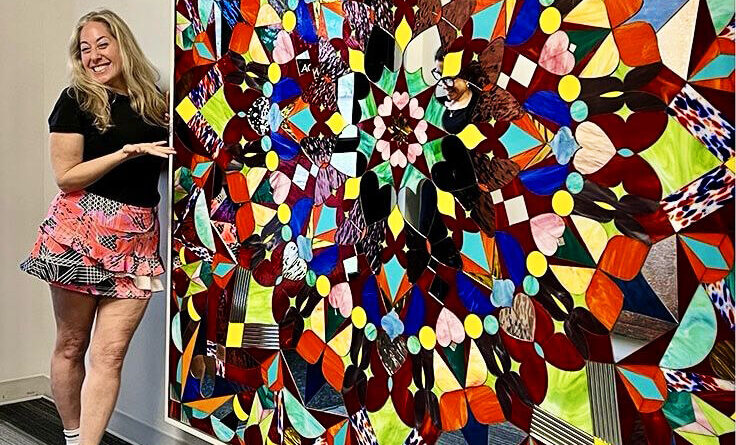 Allison Eden with Mega Kaleidoscope at WMODA wm