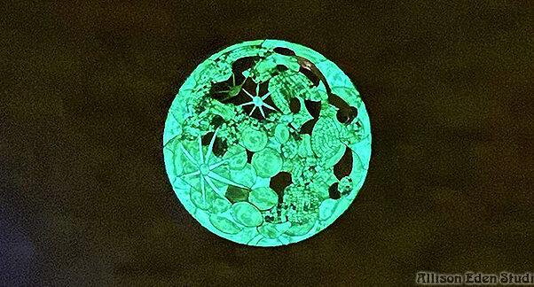 allison eden glow in the dark mosaic moon night artwork small 2