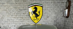 custom automotive stained glass art ferrari corvette smaller