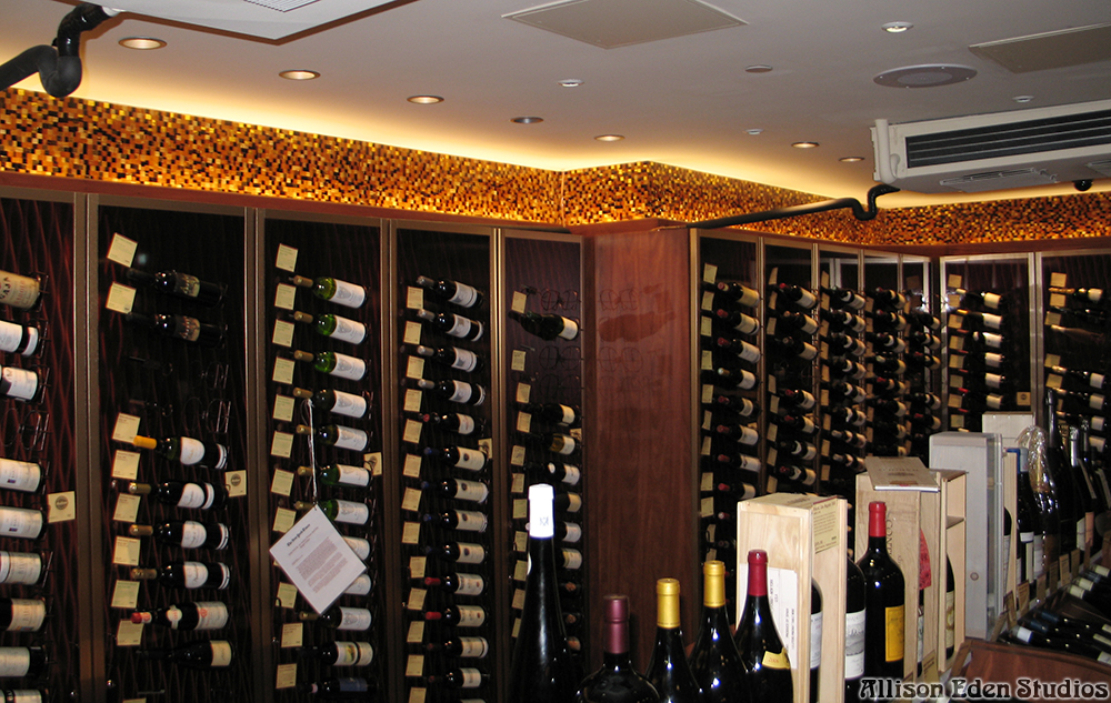 Allison Eden Studios Astor Liquors Mosaic Wine Room wm