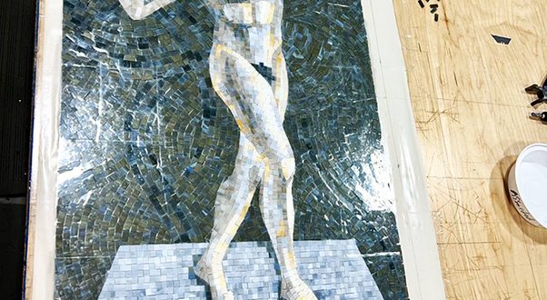 Allison Eden Studios Greek God in progress 10 2022 wm