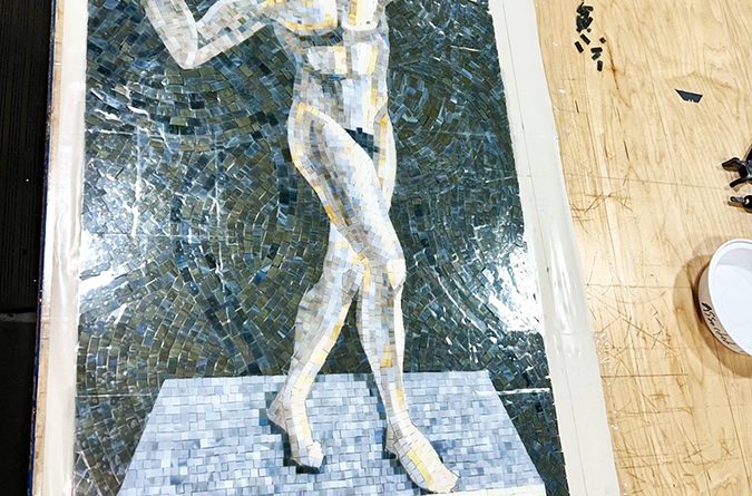 Allison Eden Studios Greek God in progress 10 2022 wm
