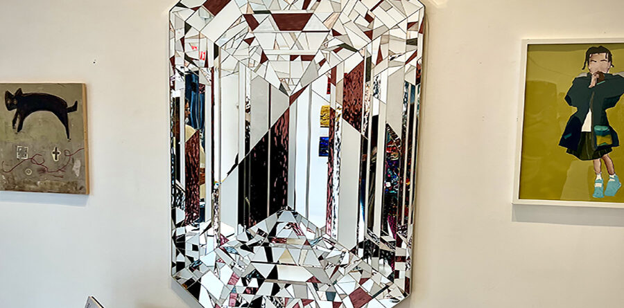 allison eden diamond mosaic artwork oscar molina gallery small