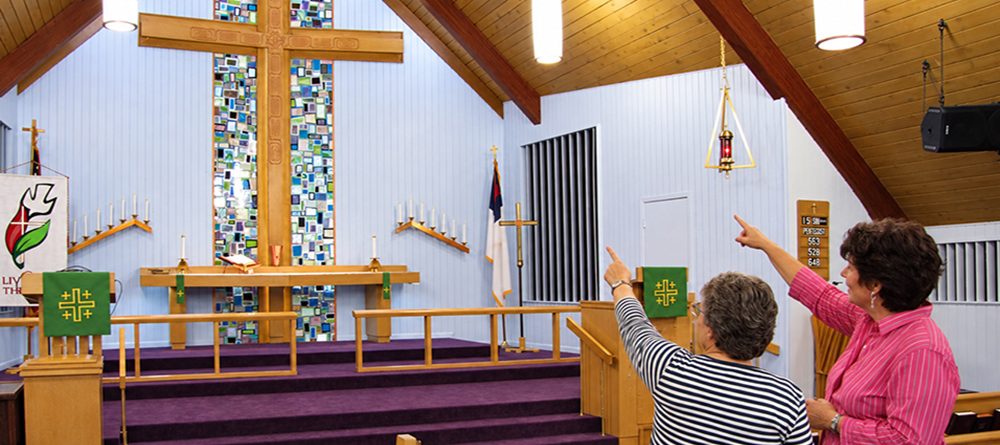 custom church stained glass mosaic sanctuary allison eden