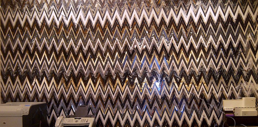 custom zig zag glass mirror mosaic discover tile
